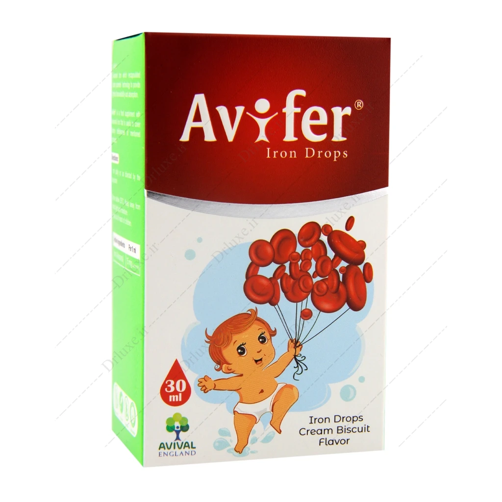 قطره آهن آویفر آویوال 30 میلی‌لیتر